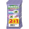 BabyCare Sensitive Pure Water Mini Pack 3 x 12 τεμάχια 2+1 Δώρο