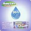 BabyCare Sensitive Pure Water Mini Pack 3 x 12 τεμάχια 2+1 Δώρο
