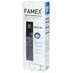 Famex Particle Filtering Half Mask FFP2 NR 10 Τεμάχια, Μαύρο