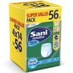 Sani Sensitive Pants Super Value Pack 56 Τεμάχια - No4 Extra Large