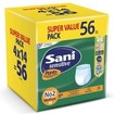 Sani Sensitive Pants Super Value Pack 56 Τεμάχια - No2 Medium Sani Sensitive Pants Super Value Pack 56 Τεμάχια - No2 Medium