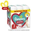 Pampers Pants Monthly Pack No3 (6-11kg) Πάνες Βρακάκι 204 πάνες Pampers Pants Monthly Pack No3 (6-11kg) Πάνες Βρακάκι 204 πάνες
