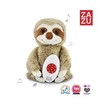 Zazu Musical Soft Toy Sven Επετειακό Κουκλάκι Νανουρίσματος Βραδύποδας, με Χτύπο Καρδιάς & Λευκούς Ήχους, από 0 Μηνών Zazu Musical Soft Toy Sven Επετειακό Κουκλάκι Νανουρίσματος Βραδύποδας, με Χτύπο Καρδιάς & Λευκούς Ήχους, από 0 Μηνών