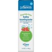 Dr.Browns Fluoride-Free Baby Toothpaste 40g, Φράουλα