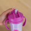 Dr Brown\'s Insulated Straw Cup 12m+, 300ml, Κωδ TC01201 - Ροζ