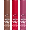 Nyx Professional Makeup Promo Matte Lip Trio Smooth Whip Holiday Gift Set 3x4ml 