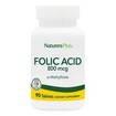 Natures Plus Folic Acid Φυλλικό Οξύ 800mcg 90tabs