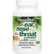 Natures Plus Adult\'s Ear, Nose & Throat 60 Lozenges