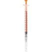 Pic Insulin U-100 Sterile Syringe With Needle 1ml 1 Τεμάχιο