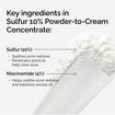 The Ordinary Sulfur 10% Powder-to-Cream Concentrate 5g The Ordinary Sulfur 10% Powder-to-Cream Concentrate 5g