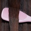 Tangle Teezer The Mini Ultimate Detangler Hairbrush 1 Τεμάχιο - Mini Fresh Purple