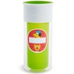 Munchkin Miracle 360 Insulated Sticker Cup Κύπελο Θερμός Πράσινο 266ml