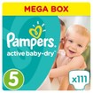 Pampers Active Baby Dry Mega Box No5 (11-18kg) 111 Πάνες Pampers Active Baby Dry Mega Box No5 (11-18kg) 111 Πάνες