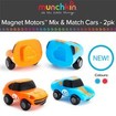 Munchkin Magnet Motors Μαγνητικά Αυτοκινητάκια Μπάνιου (Γαλάζιο - Πορτοκαλί ) 2 Τεμάχια Munchkin Magnet Motors Μαγνητικά Αυτοκινητάκια Μπάνιου (Γαλάζιο - Πορτοκαλί ) 2 Τεμάχια
