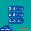 Σετ Pampers Splashers Disposable Swim Pants Monthly Pack No3-4 (6-11kg) 96 Τεμάχια (8x12 Τεμάχια)