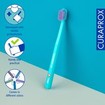 Curaprox CS 1560 Soft Toothbrush Μπλε - Λαχανί 1 Τεμάχιο