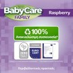 BabyCare Familly Raspberry Wipes Monthly Box 1080 Τεμάχια (12x90 Τεμάχια)