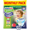 Babylino Sensitive Pants Unisex Monthly Pack No4 Maxi (7-13kg) 168 πάνες Babylino Sensitive Pants Unisex Monthly Pack No4 Maxi (7-13kg) 168 πάνες