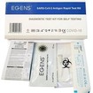 Σετ Egens Covid-19 Antigen Rapid Test Kit 10 Τεμάχια