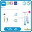 Mam Clip it & Cover Soother Clip 0m+ Γκρι 1 Τεμάχιο, Κωδ 335