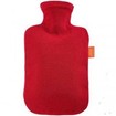 Fashy Hot Water Bottle Fleece Κόκκινο 2Lt, 1 Τεμάχιο