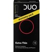 Duo Extra Thin Premium Condoms Economy Pack 18 Τεμάχια