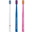 Curaprox Promo 5460 Ultra Soft Toothbrush Λευκό - Μπλε - Ροζ  3 Τεμάχια