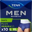 Tena Men Active Fit Pants Plus Ανδρικά Προστατευτικά Εσώρουχα 8 Τεμάχια - Large / XLarge
