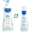 Mustela Promo Hydra Bebe Body Lotion 500ml & Gentle Cleansing Gel for Hair - Body 200ml
