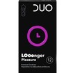 Duo Longer Pleasure Condoms 12 Τεμάχια