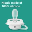 Philips Avent Ultra Air Silicone Soother 0-6m Άσπρο - Μωβ 2 Τεμάχια, Κωδ SCF080/11