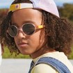 Kietla Kids Pop 4-7 Years Κωδ POP4SUNNUDESUN Sunglasses, 1 Τεμάχιο - Nude / Yellow