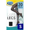 Scholl Light Legs Καλσόν Διαβαθμισμένης Συμπίεσης 20 DEN Μαύρο Χρώμα 1τμχ