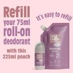 Salt Of The Earth Peony Blossom Pouch Roll-On Deodorant 225ml - Refill