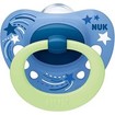 Nuk Signature Night Orthodontic Silicone Soother 0-6m 1 Τεμάχιο - Γαλάζιο