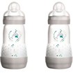 Mam Promo Pack Easy Start Anti-Colic Nature Safari 2+ Μηνών 2x260ml, Κωδ 355S - Γκρι