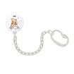 Nuk Disney Baby Winnie the Pooh Soother Chain with Ring 1 τεμάχιο