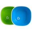 Munchkin Splash Bowls 6m+, 2 Τεμάχια - Πράσινο / Μπλε
