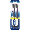 Oral-B Charcoal Whitening Therapy Soft 35 Toothbrush 2 Τεμάχια - Μωβ
