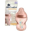 Tommee Tippee Closer to Nature Baby Bottle 0m+, 260ml Κωδ 42250205 - Ροζ
