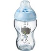 Tommee Tippee Closer to Nature Anti-Colic Glass Baby Bottle 0m+, 250ml Κωδ 42270710 - Μπλε