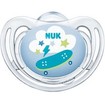 Nuk Freestyle Silicon Soother 18-36m 2 Τεμάχια - Διάφανο / Γαλάζιο