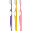 Tepe Supreme Soft Toothbrush 3 Τεμάχια, Μωβ - Κίτρινο - Ροζ