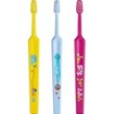 Tepe Kids Mini Extra Soft Toothbrush 0-3 Years 3 Τεμάχια, Κίτρινο - Γαλάζιο - Φούξια