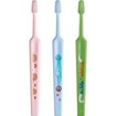 Tepe Kids Mini Extra Soft Toothbrush 0-3 Years 3 Τεμάχια, Ροζ - Γαλάζιο - Πράσινο