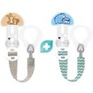 Mam Clip Set 0m+, 2 Τεμάχια, Κωδ 312B - Μπλε / Κίτρινο