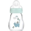 Mam Feel Good Premium Glass Baby Bottle 0m+, 170ml, Κωδ 370SB - Πράσινο