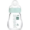 Mam Feel Good Premium Glass Baby Bottle 0m+, 170ml, Κωδ 370SB - Πράσινο