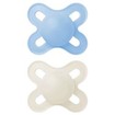 Mam Original Start Silicone Soother 0-2m 2 Τεμάχια, Κωδ 078SBc - Μπλε / Γκρι