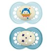 Mam Original Night Silicone Soother 16m+, 2 Τεμάχια, Κωδ 260S - Γαλάζιο / Μπλε 2